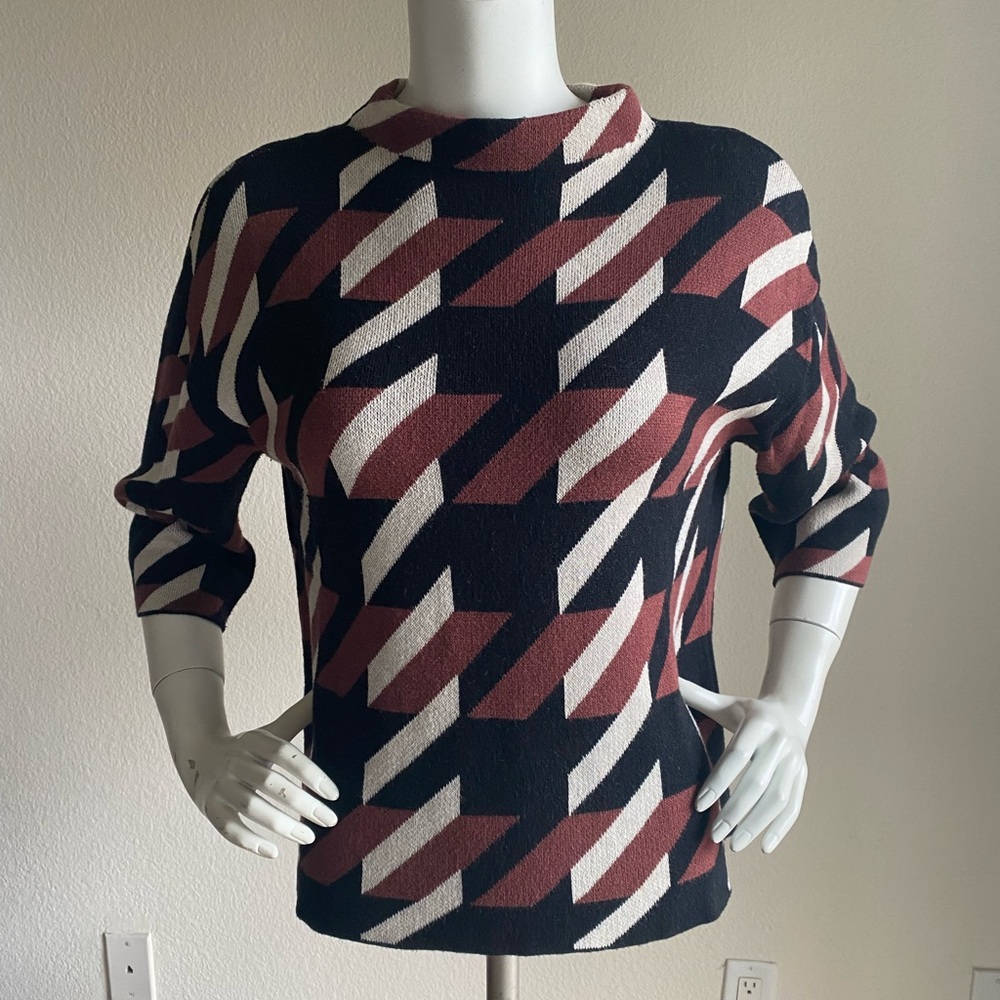 Mock neck sweater